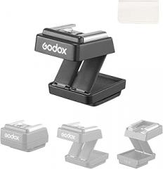 Godox FS-R Single Contact Folding Hot Shoe Riser, HotShoe Extender Mount Adapter Compatible with iM30, iM20, iM22 for Flexible Flash Positioning