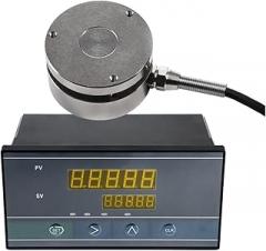 Load Cell,Load Cell Sensor, Load Cell Sensor + Indicator Display,Test Compression Force Weight Pressure Sensor for Scale for DIY Portable Electronic Kitchen Scale Kit(0-30KG Indicator)