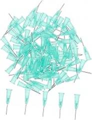 LIFKOME 100pcs Reusable Dispensing Needles for Adhesive Glue Flexible Applicator Tips for Precision Application Crafting Electronics and Industrial Use