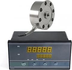 Load Cell,Load Cell Sensor, Load Cell Sensor With Indicator Display,Spoke Type Load Cell Test Compression Force Weight Pressure For Scale Automate for DIY Portable Electronic Kitchen Scale Kit(0-2000K