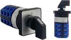 LW26-10 Transfer Three Positions 10A 3 Poles LW28 Reversing Dual Power Supply Switching 380V Electronic Starter Cam Switch