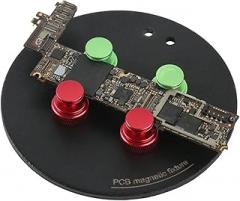 Adjustable Strong Magnetism Magnetic Electronic PCB Board Fixture Clamp Plate Jig for Electric Soldering Iron Stereo Microscope(A)