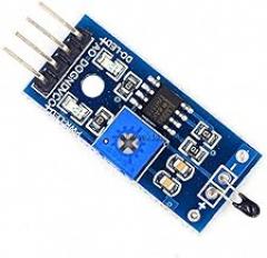 5pcs Thermal Sensor Module Critesistor Thermistor Module Temperature Switch for DIY Electronic Car