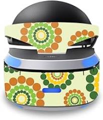 MightySkins Skin Compatible with Sony Playstation VR wrap Cover Sticker Skins Flower Power