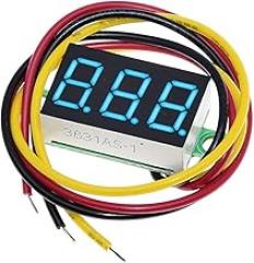 Versatile 0.36 Inch Digital Voltmeter with Stable Three Wire Setups Suitable for Engineers & Electronics Enthusiasts