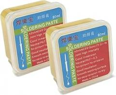 Soldering Flux, Rosin Flux,Soldering Paste,Solder Flux, Lead-free and No Clean Flux for Chip PCB Motherboard,Electronics,Mobile Phone, Home Appliance Welding (2pcs 50g)