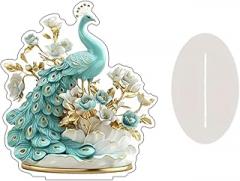 Decor Figure Dragon Decor for Office Housewarming Gift Desktop Decor Ornament 2D Acrylic Desktop Ornament