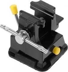 Angoily 1pc Mini Bench Vise Clamp Tool Compact Tabletop Fixture for Jewelry Crafts and Model Making - Design for Enhanced Grip Lightweight and Strong Base for Carving and Electronics