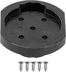 Cycle Computer Mount Replacement For Compatible Cycling GPS Devices, Nylon Repair Bracket With 29X33mm Size, Black Bike Electronics Accessory