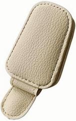 Car Glasses Clip for Dodge Hornet Durango 3/2/1.Gen SXT/GT/RT/Citadel/SRT/SRT Hellcat Secure Stable Automotive Eyeglass Hanger,Sleek and Stylish Sunglasses Holder,Beige