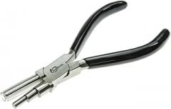 Eurotool XTL-0040 1 Piece Wrap N Tap 3-Step Pliers, 5/7/10mm/Small