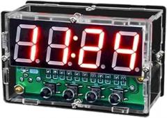 Diy Electronic Clock Multi-Function Digital Clock Electronic Soldering Kits With Power Supply Cable New 2026 High For Reliable Electronic Component, Precision, Stable Performance