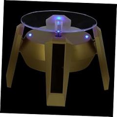 Cabilock Foot Rotating Led Display Stand Solar Rotation Rotatable Base Quality Display Base for Adornment