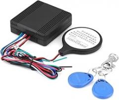 Motorcycle ID Card Lock Theft Security System Induction Sensor Installation Design Compatible with Electronic Pin and Other Secure Connections