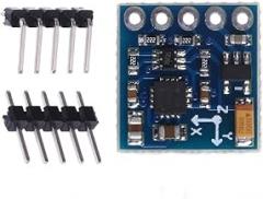 HiLetgo QMC5883P GY-271 3-5V IIC Triple Axis Compass Magnetic Sensor Module Electronic Compass Module Compatible HMC5883L