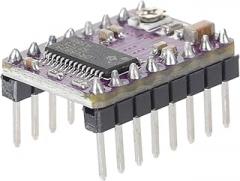 Alipis Stepper Motor Driver Model Stepper Driver Module Stepper Driver Heat Sink 3D Printer Stepper Driver with Heat Sink Printer Heat Sink Module Heat Sink for Printer Driver Electronic