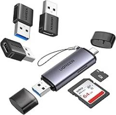 UGREEN USB to USB C Adapter 3Pack+ USB C/A SD Card Reader