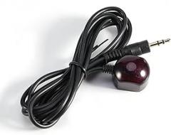 150cm IR Receiver Cable, Infrared IR Transmitter Remote Control Receiver Extender Cable with 3.5mm Jack PlugFor Set Box BT AV Equipment Cabling, Plug and Play