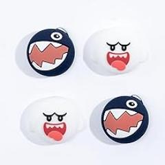 Yocore Cute Thumb Grips - Soft Silicone Joystick Caps for Switch/OLED/Switch Lite, 4 Pcs - Ghost Dog