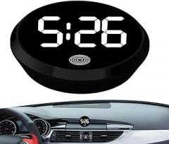 LED Electronic Clock - Car Vent Clocks Watch | Car Dashboard Digital Clock, Touch-Activated Automotive Night Watch, Creative Vehicle Dashboard Stylish for Truck