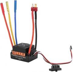 Brushless Esc, Brushed Esc Rc Esc RC Airplane Aircraft Helicopter Electronic Speed Controller Accessory Parts Motor Speed Controller ESC for 1 10 RC Car Model, (45a-Orange)