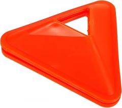 10pcs Agility Training Cones Portable Multi-Function Soccer Disc Sports Drills Eye-catching Pe Material for Football Basketball