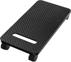 CPU Holder Stand,Mobile CPU Stand Adjustable Computer Tower Stand with 4 Caster Wheels Fits Most PC (Size : A)