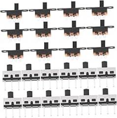 40pcs Vertical Mini Panel Toggle and for Low-Power Electronic Projects Compact and Design for PCB and Breadboard Use