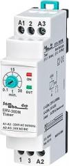 ERV-XXM Off Delay Time Relay Electronic Adjustable(Color:220VAC 24DC,Size:ERV-30DM 0.1-30min.)