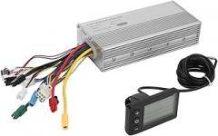 Electric Bike Conversion Kit, 1500W Motor with 35A Controller and S866 LCD Display Panel for Mountain Bike Scooter, Cycling Electronics