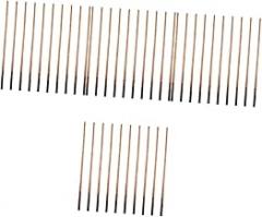 Healifty 4sets Lightweight Carbon Fiber Rod 2-Pack for Electronics Crafts 10pcs*4