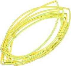 PRETYZOOM 5m Heat Shrink Tubing Wire Protector Yellow- Retardant Sleeves for Outdoor Wire Cover Easy Installation Broad Usage Automotive Aerospace Electronics