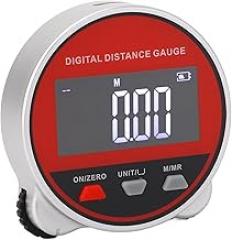 Digital Tape Measure, LCD Screen Digital Distance Gauge, 652ft Long Distance Electronic Rolling Ruler Rolling Distance Measuring Tool for Circular Flat Curved Diameter