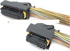 Demasiado Komatsu excavator computer version plug 81 pin Komatsu PC200-8 pump controller/hydraulic mainboard plug (Color : 81Pin)