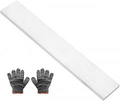 uxcell Square Aluminum Flat Bar, 0.31