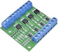 MOS FET F5305S 4 Channels Pulse Trigger Switch Controller PWM Input Steady for Motor LED 4 Way 4ch 4 Way DIY Electronic Module