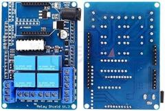 Generic 4 Channel 5V Relay Module Extension Board Relay Shield V1.3 Compatible for Arduino R3 Xbee 315 Smart Electronic Relay Module DIY