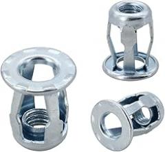 M4 M5 M6 Petal Shape Metal Rivet Nut Expansion Clamp Panel License Plate Lock Fixing Screw Bolt Kit Molly Nuts Rivetnut Replacement for OEM New 2026 High for Reliable Electronic Component