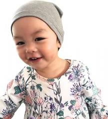 Radia Smart Toddler E M F Protection Beanie Unisex, Support Digital Health Wellbeing Beanie, Reduce Wireless Energy Concern Grey