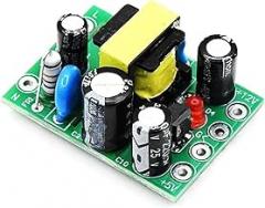 AC‑DC Dual Output Converter Module 110V–220V to 12V 0.5A 5V 0.1A Regulated Power Supply Board Buck Step‑Down Isolated PCB for Car LED Strip CCTV DVR Electronics