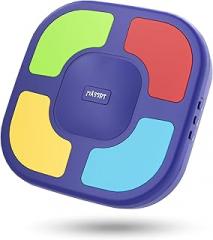 Electronic Memory Game for Kids, Handheld Toy with Silent Mode, 4 Difficulty Levels, Progressive Light Up Memory Game with Lights & Sounds, Educational Travel Toy for Boys & Girls