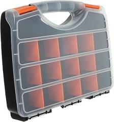 Angoily Portable Tool Organizer Handheld Tool Box Organizer Electronic Component