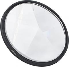 Pentaprism Filter, Optical Glass Lens, Special Effect Prism Filter, 77MM Double Sided Multilayer Coating, for Video Photography, Portrait Photography, Still Life Scenery