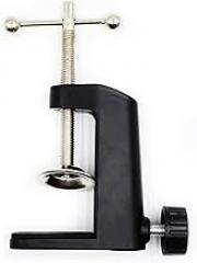 Universal C-Clamp Lamp Holder Desk Mount Clamp Base for Swing Arm Lights, DIY Lighting, Monitors, Workbenches