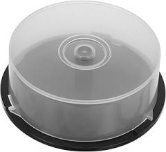 POPETPOP 1Pc Empty CD Dvd Storage Container Compact Disc Organizer for Easy Access Space Saving Storage Bin for Home Dorm Holds Discs Durable Plastic Design