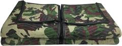 Camouflage Moving Blankets 65lbs/doz (4 Pack), Furniture Protection Heavy Duty Pads, Blankets for Storage,Shipping, Sound Absorbation