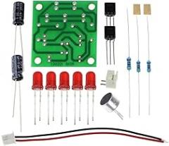 Stayhome Voice Control LED Melody Light DIY Kits Production Suite Small Electronic Learning Electronic Kits.