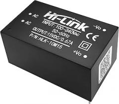 2pcs/lot HLK-10M15 10W 15V 660mA Smart Electronic High Efficiency AC DC Power Supply Intelligent Module Step Down