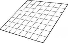 YOKIVE Iron Wire Grid Panel, Decorative Panels Board | Photo Pictures Display Holders Hanging Frame for Home Office (Black, 14