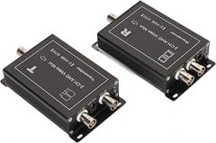 Video Multiplexer 2 Channel 400m Support AHD CVBS, Hot Swap Camera Video Multiplexer for Real Time , Long Distance and MultipleCompatibility